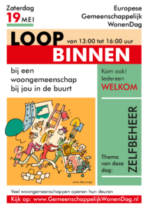 affiche GemeenschappelijkWonenDag 2018