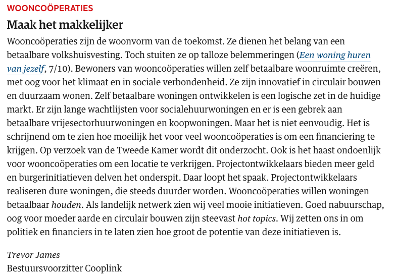 NRC Ingezonden brief