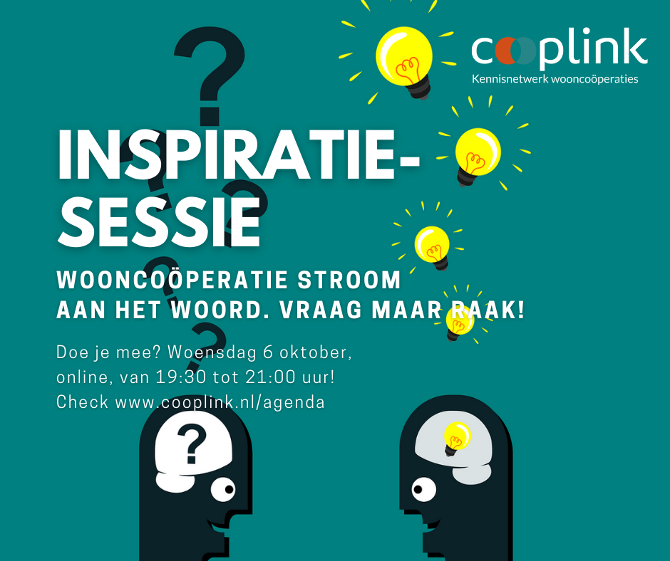 Inspiratiesessie met Wooncoöperatie Stroom