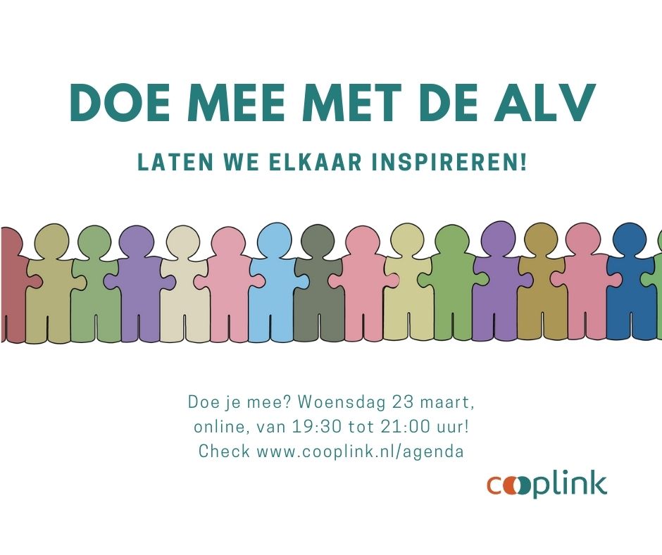 Save the date! Denk mee tijdens de ALV!