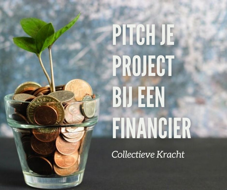 Pitch je project bij een financier