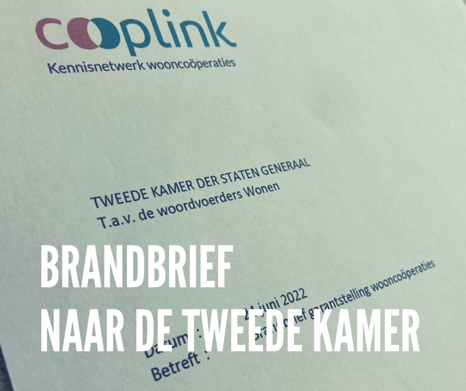 Cooplink stuurt brandbrief naar Tweede Kamer