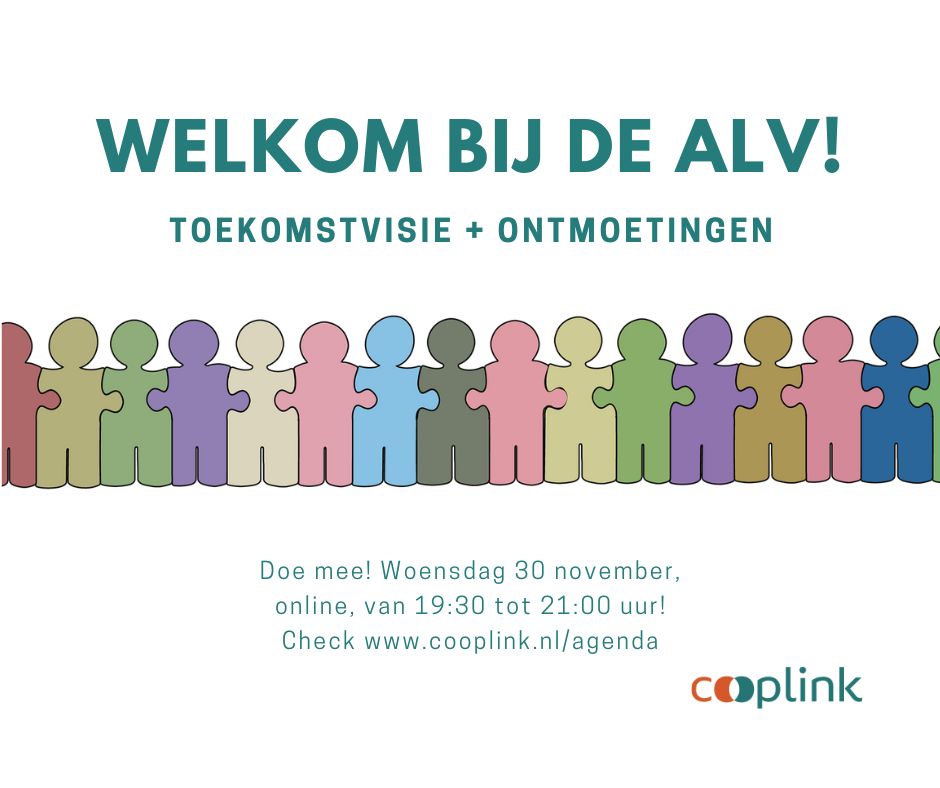 Zet in je agenda: de ALV van Cooplink!