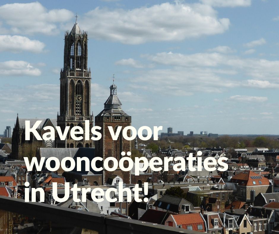 Kavels voor wooncoöperaties in Utrecht!
