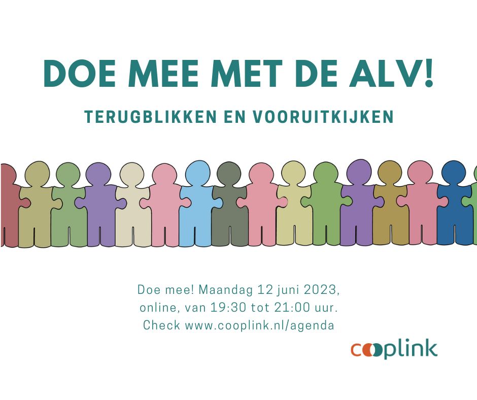 Terugblikken en vooruitkijken, doe mee met de ALV!