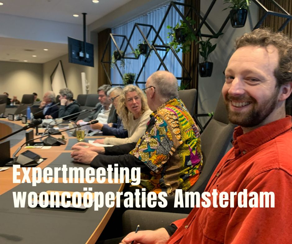 Expertmeeting wooncoöperaties Amsterdam