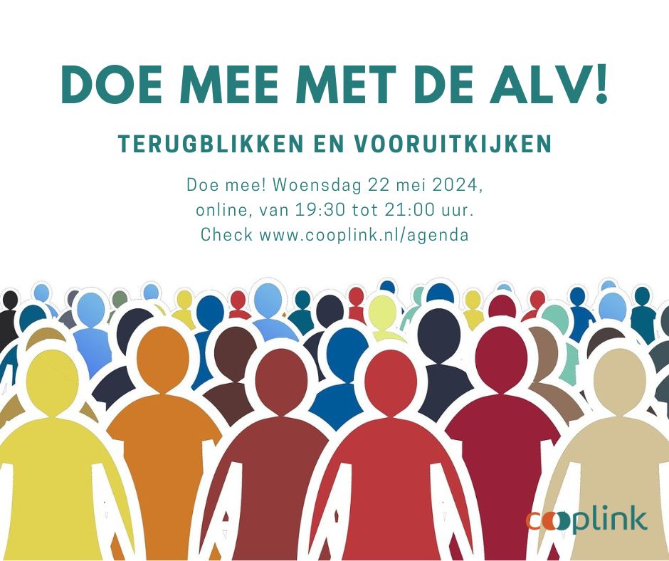 Doe mee met de ALV op 22 mei