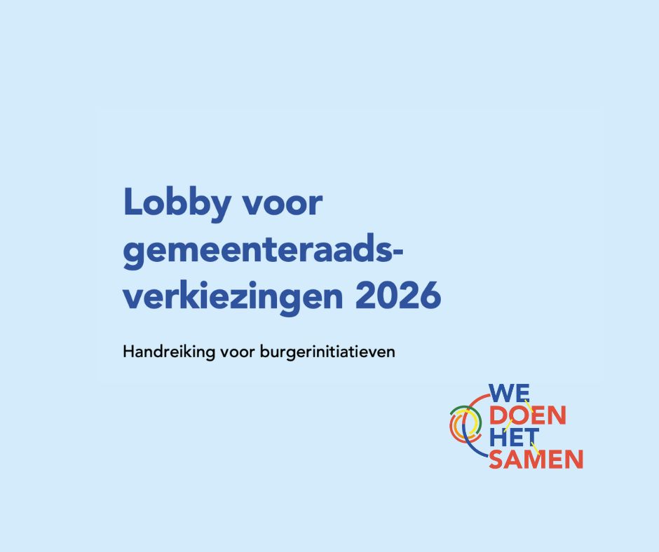Lobby mee voor gemeenteraadsverkiezingen!