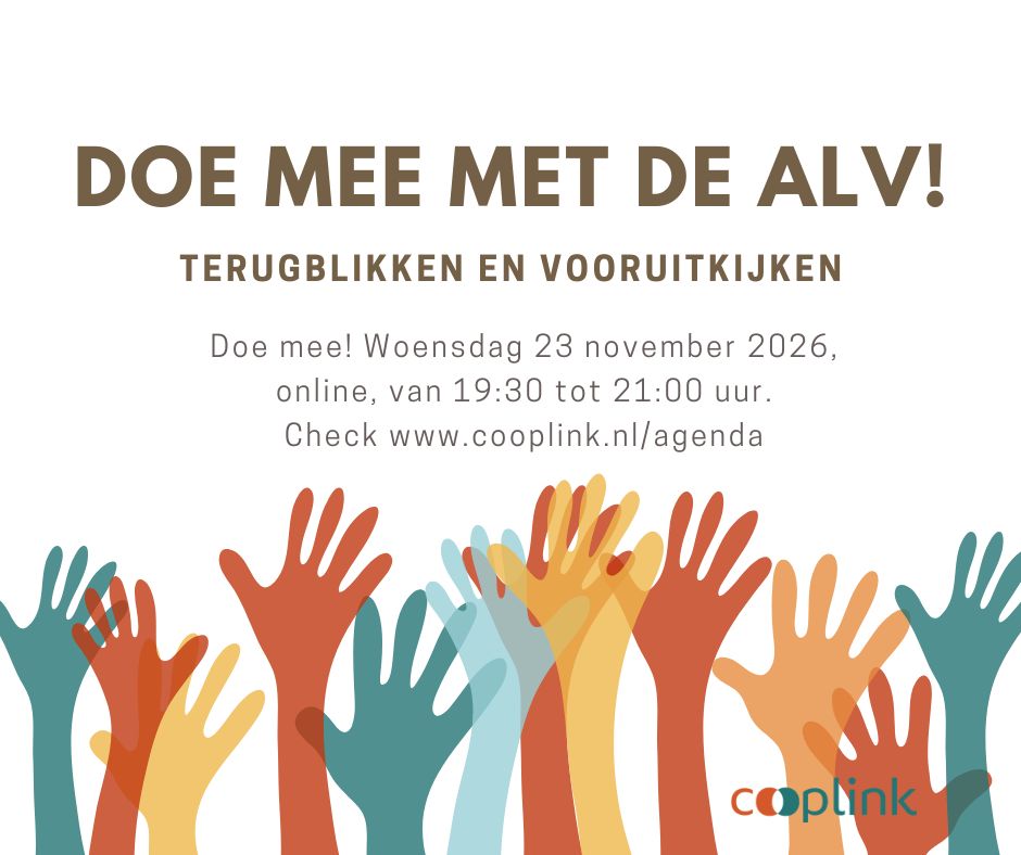 Doe mee met de online ALV!